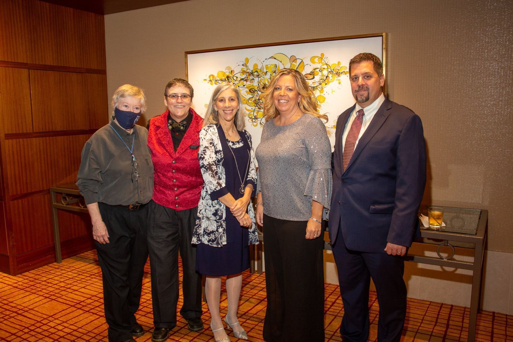 Marlene Daab, Carol Jennings, Susan Scribner, Christy Becker-Markovich, Jason Markovich